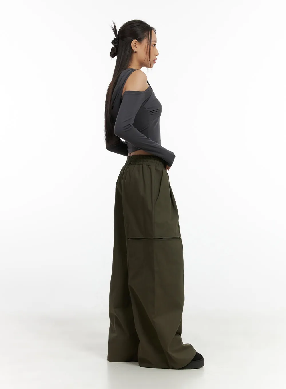 Twist Hooded Long-Sleeve Top CO424 sold by Lewkin product image thumbnail 5