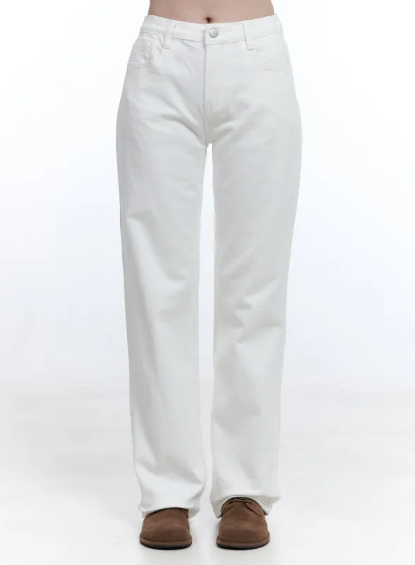 Wide-Leg Cotton Pants OO429 sold by Lewkin