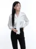 Elegant V-Neck Blouse OO429 sold by Lewkin