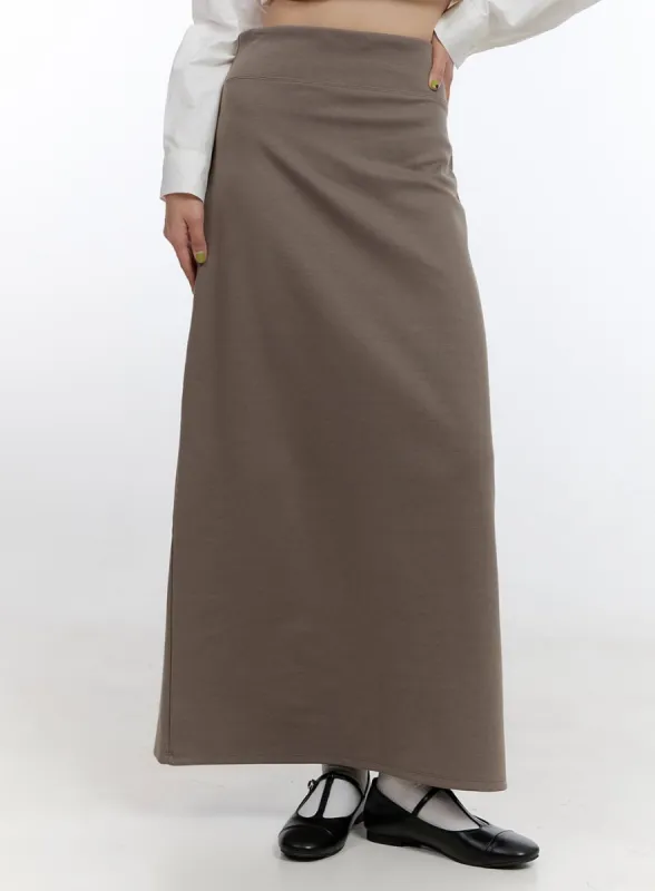 Elegant Essentials Maxi Skirt CN401 sold by Lewkin