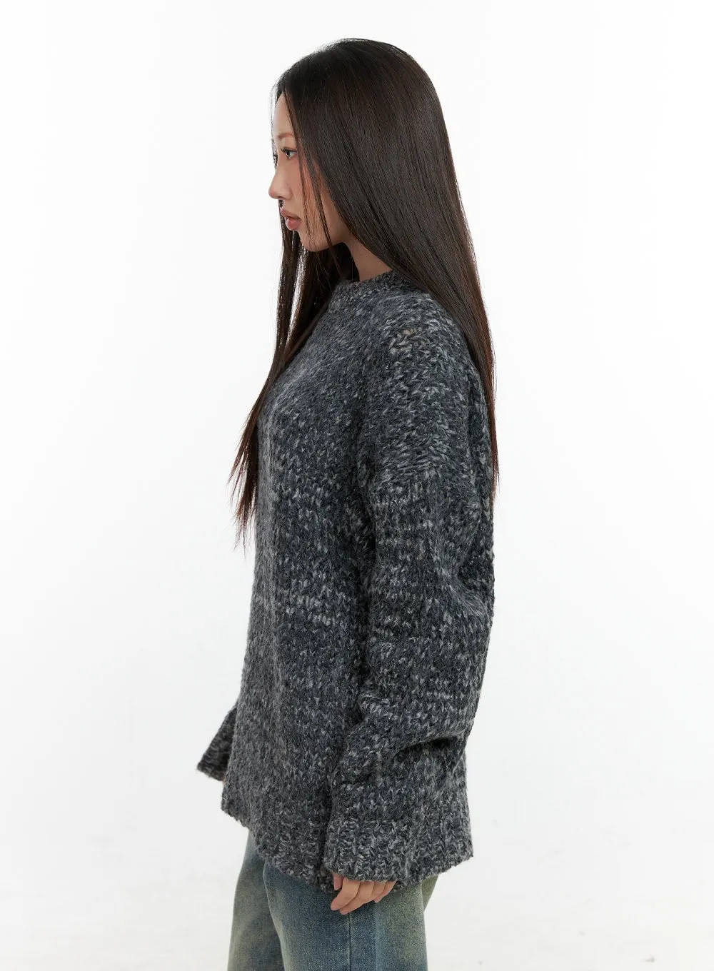 ComfyDay Oversized Knit Sweater CN401 sold by Lewkin product image thumbnail 3