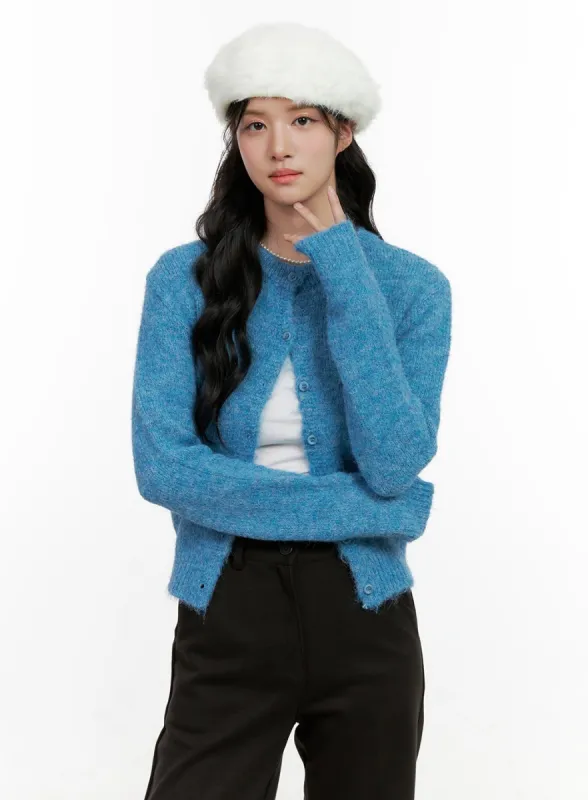 Cozy Faux Fur Beret ON404 sold by Lewkin