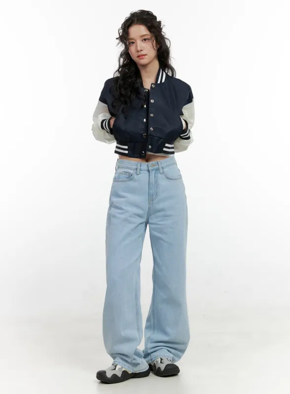 Selena Breezy Wide-Leg Jeans ON404 sold by Lewkin