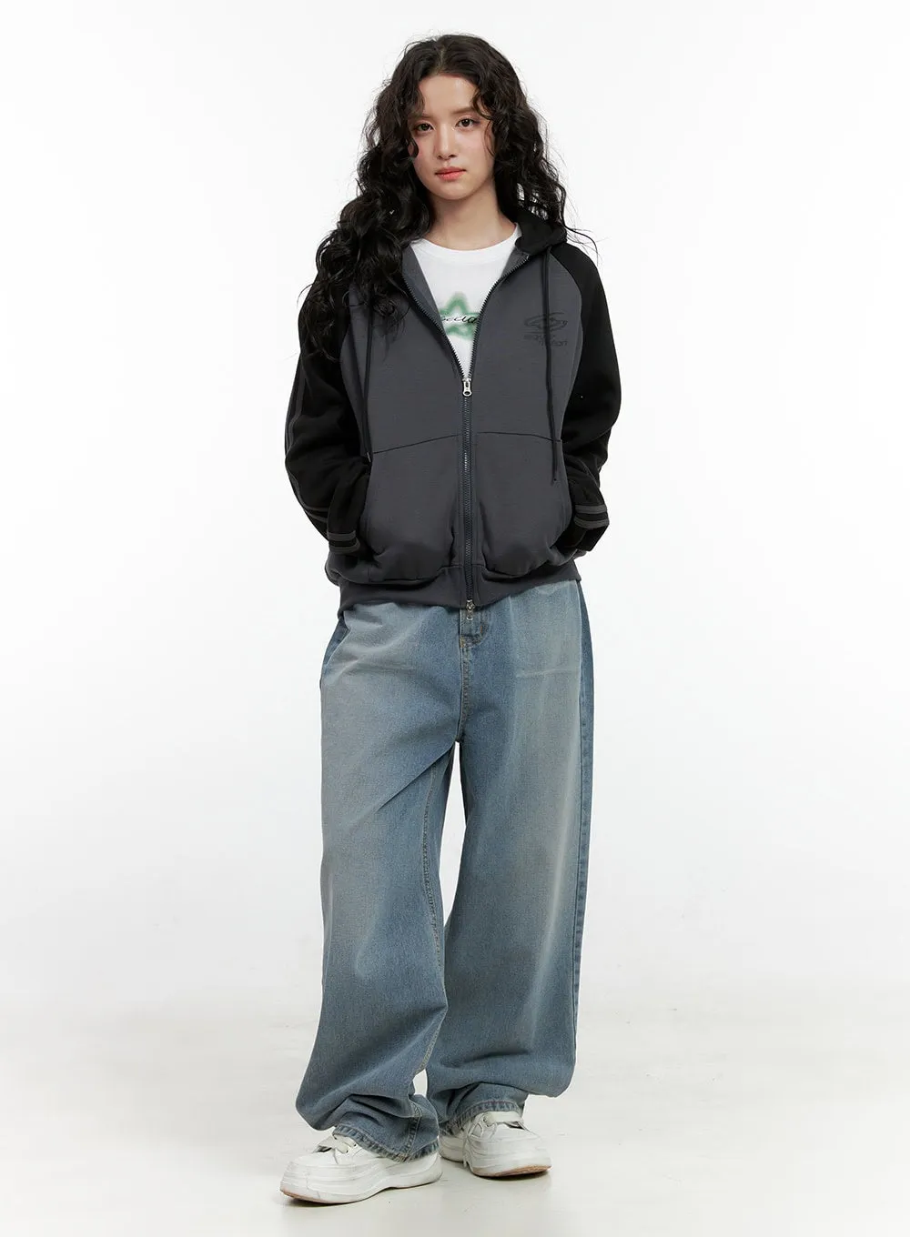 Taryn Chic Wide-Leg Jeans ON404 sold by Lewkin