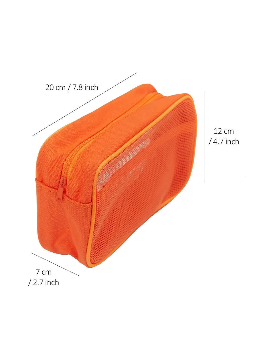 Mesh Makeup Bag IU419 sold by Lewkin product image thumbnail 3
