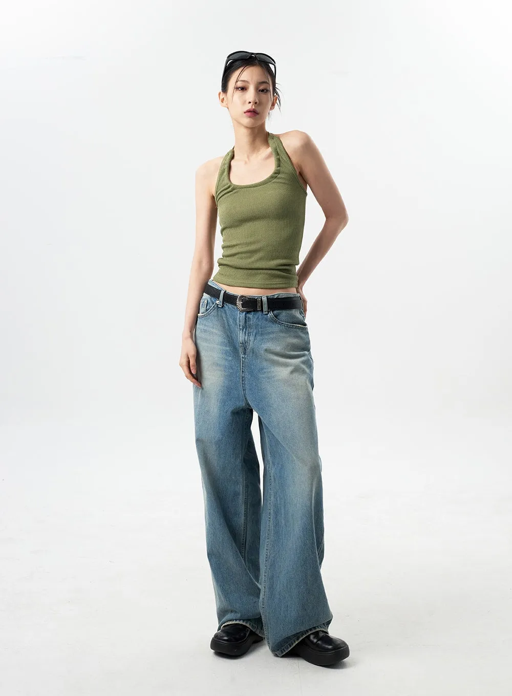 Oversized Jeans Unisex CY312 sold by Lewkin product image thumbnail 3