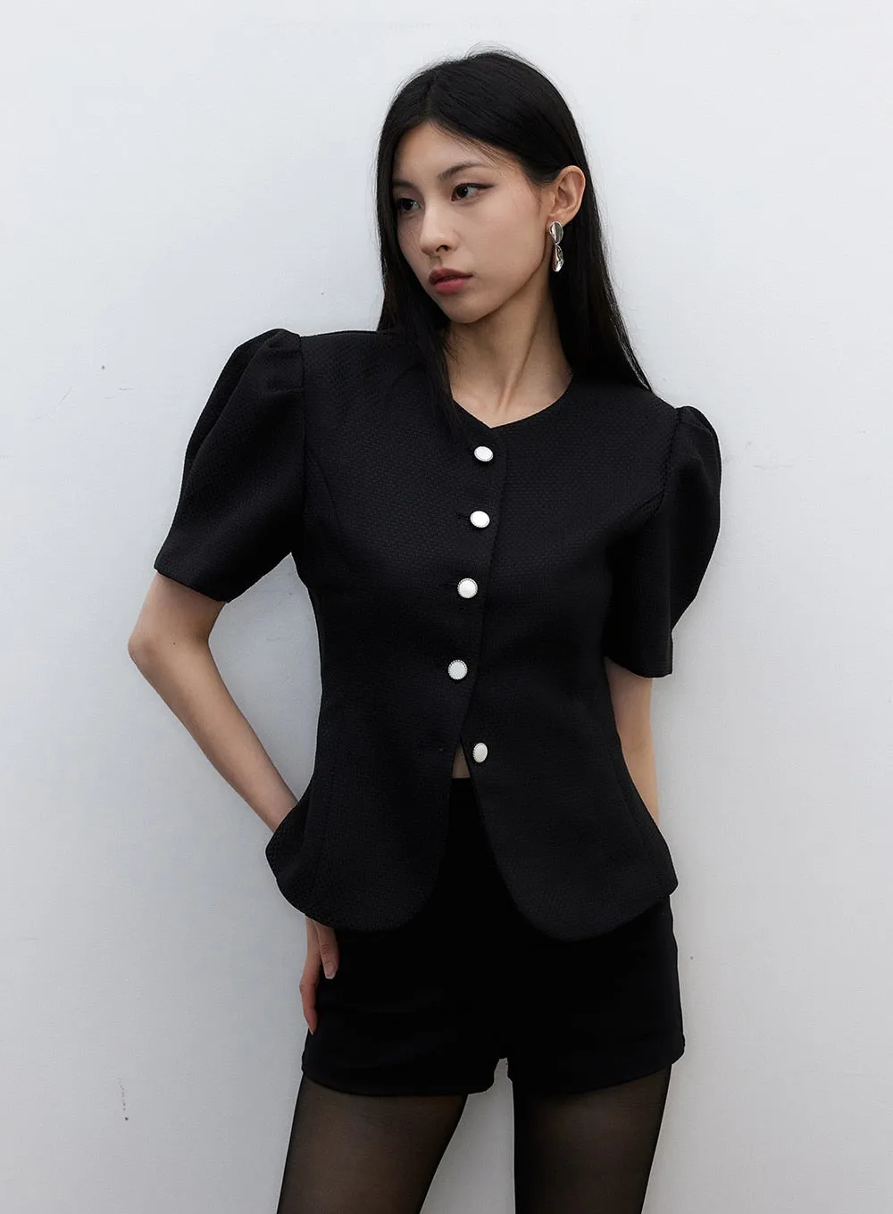 Slim Fit Shorts IY326 sold by Lewkin product image thumbnail 4