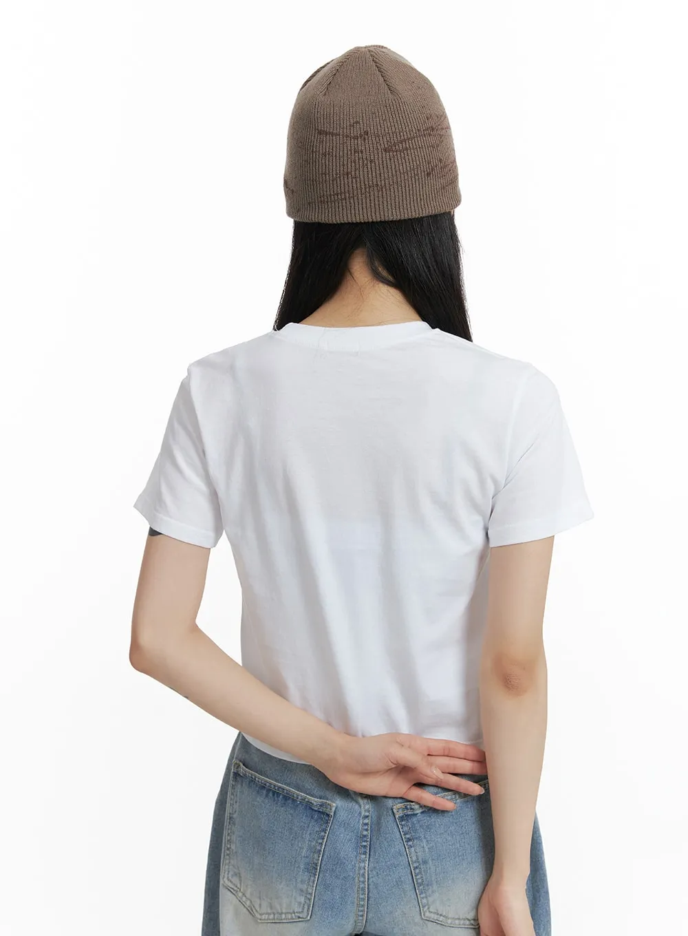 Tied Ribbon Long Sleeve Top CM405 sold by Lewkin product image thumbnail 5