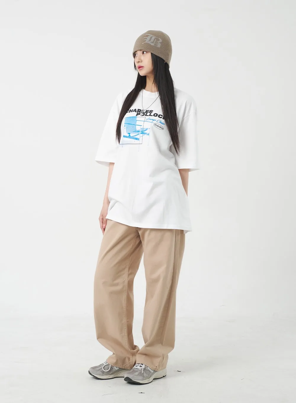 Oversized Tee BY311 sold by Lewkin product image thumbnail 4