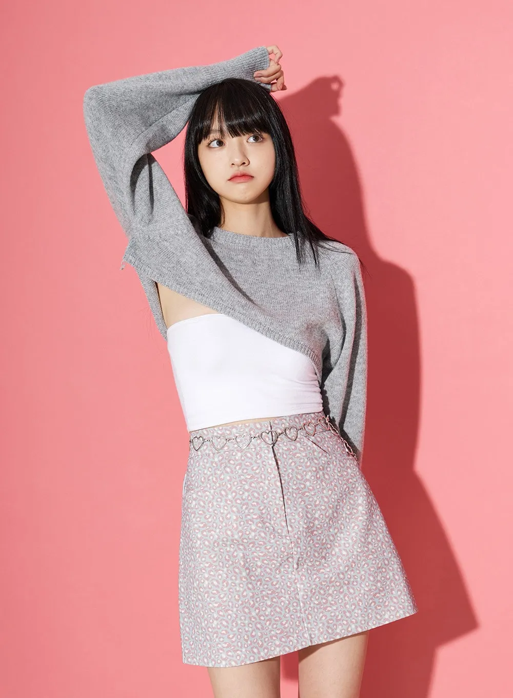 Bolero Knit Crop Top BS26 sold by Lewkin product image thumbnail 3