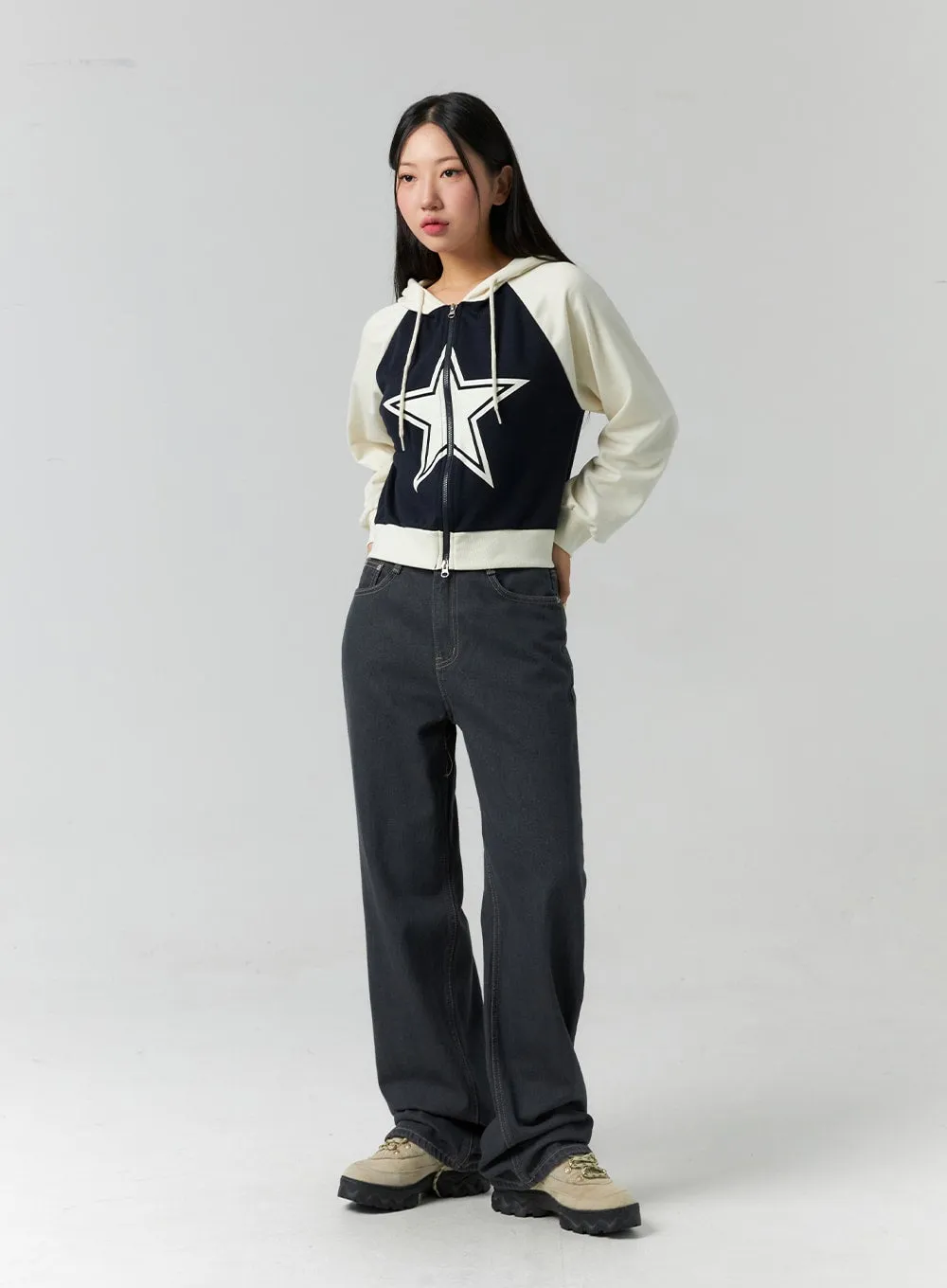 Star Graphic Hoodie CS318 sold by Lewkin product image thumbnail 3