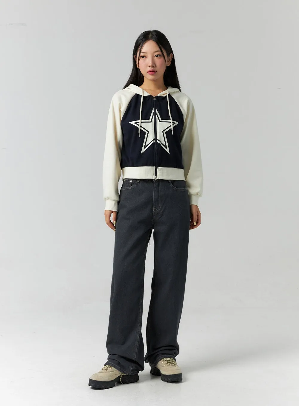 Star Graphic Hoodie CS318 sold by Lewkin product image thumbnail 2
