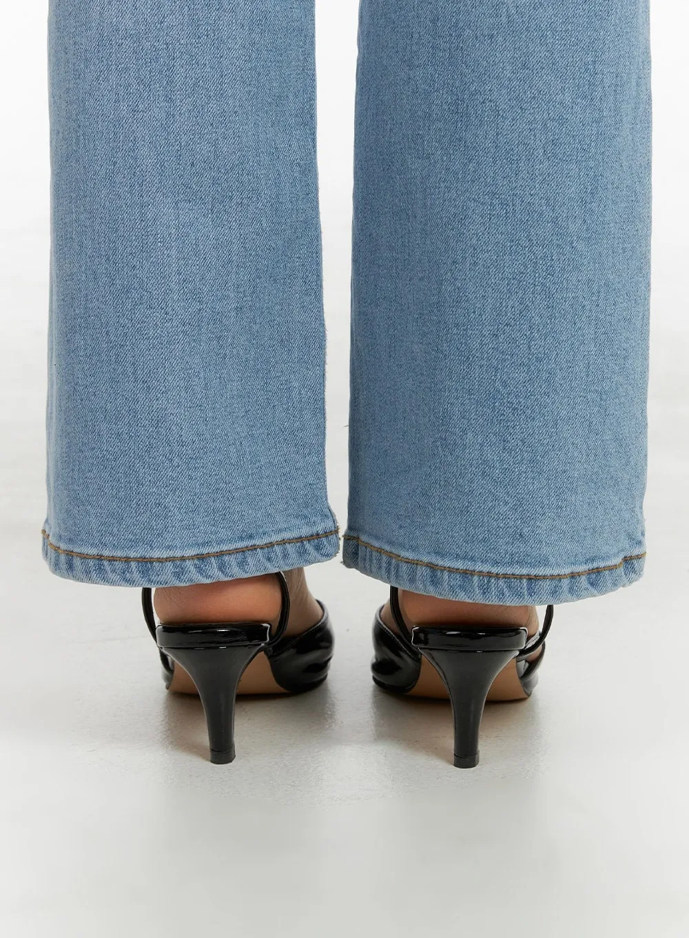 Buckled Slingback Heels CM420 sold by Lewkin product image thumbnail 4