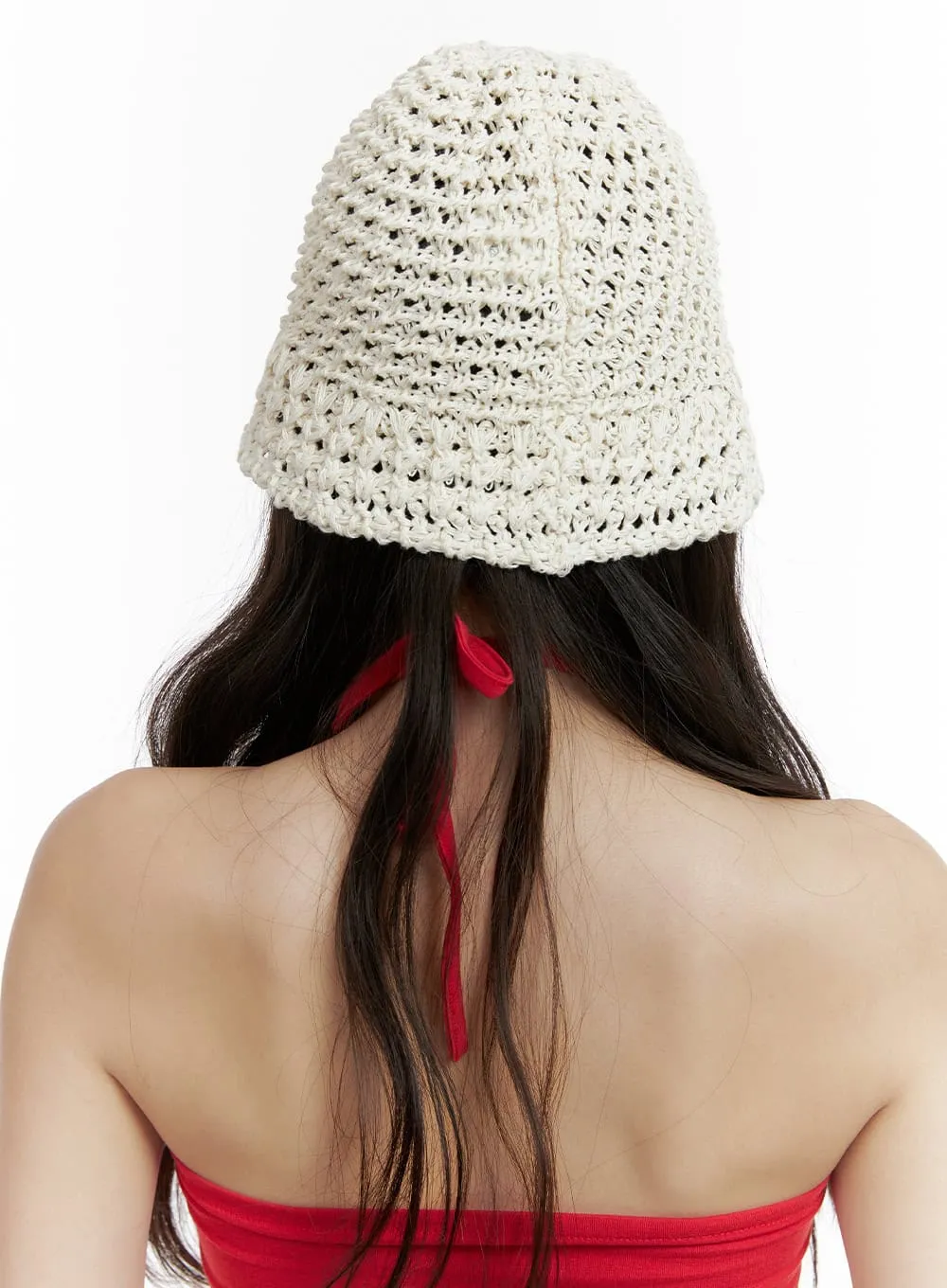 Crochet Bucket Hat CL410 sold by Lewkin product image thumbnail 4