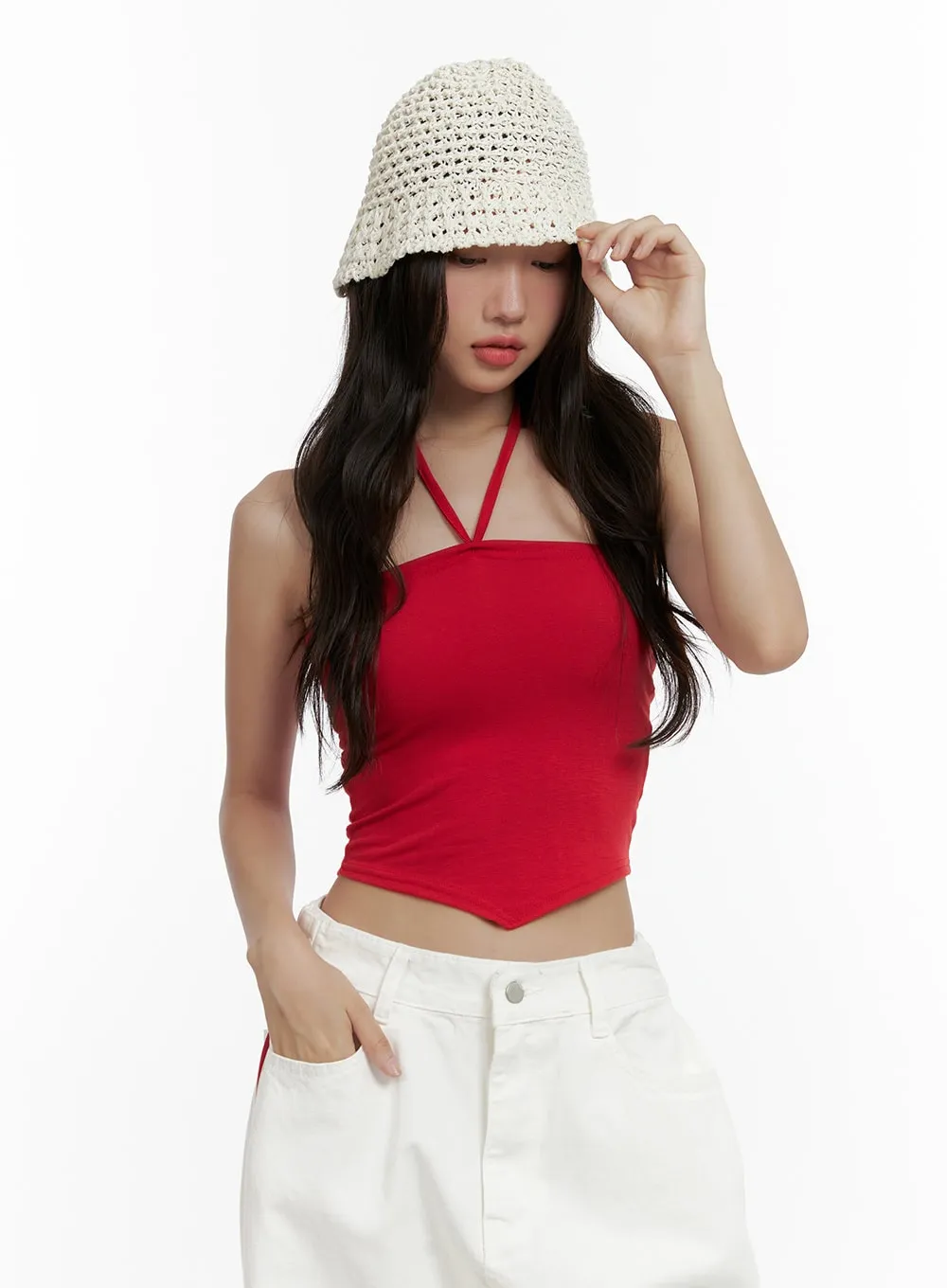 Crochet Bucket Hat CL410 sold by Lewkin product image thumbnail 2
