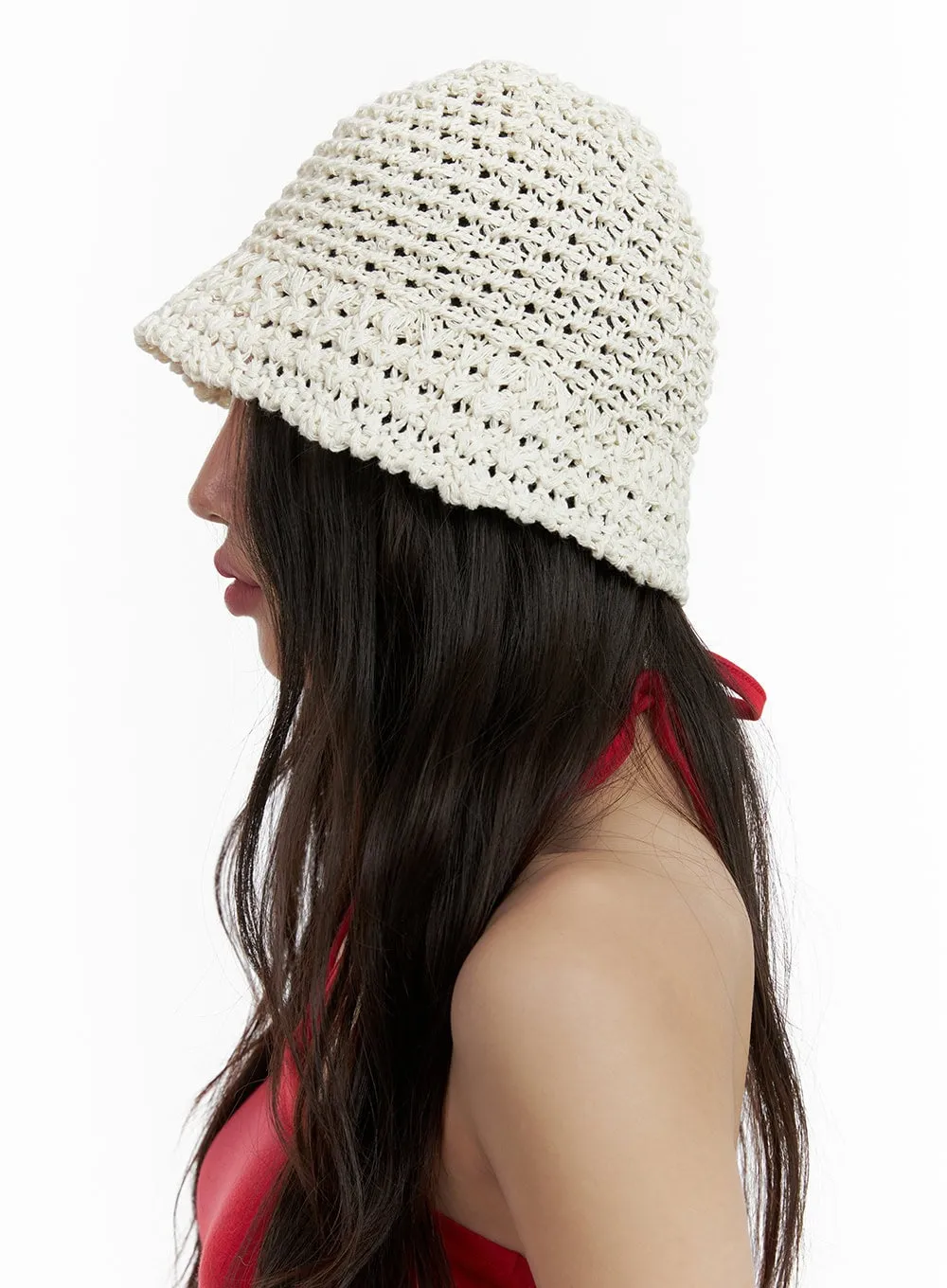 Crochet Bucket Hat CL410 sold by Lewkin product image thumbnail 3