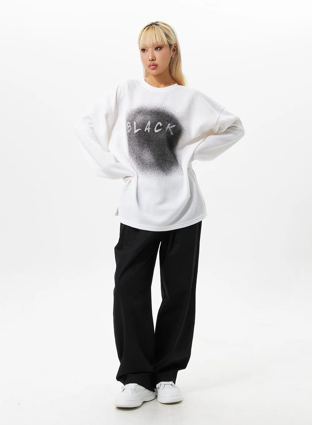 Graphic Oversize T-Shirt IO326 sold by Lewkin product image thumbnail 3