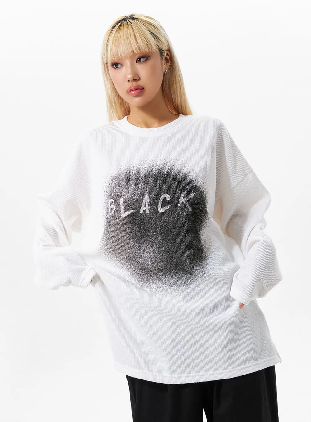 Graphic Oversize T-Shirt IO326 sold by Lewkin product image thumbnail 5