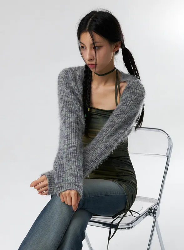 Chunky Knit Bolero IS327 sold by Lewkin