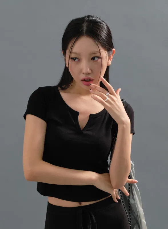 Wavy 5 Set Rings CJ17 sold by Lewkin