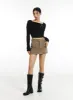 Corduroy Front Pocket Skorts IN308 sold by Lewkin