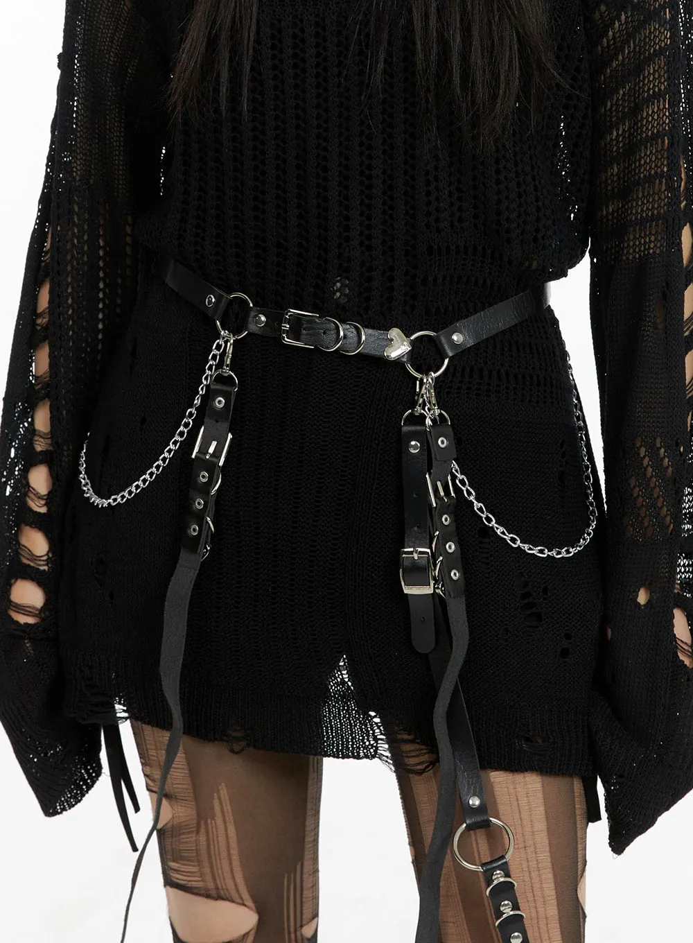 Two-Way Buckle Waist Chain CF428 sold by Lewkin