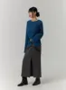 Cozy Knitted Long Sleeve Round Neck Top CJ419 sold by Lewkin