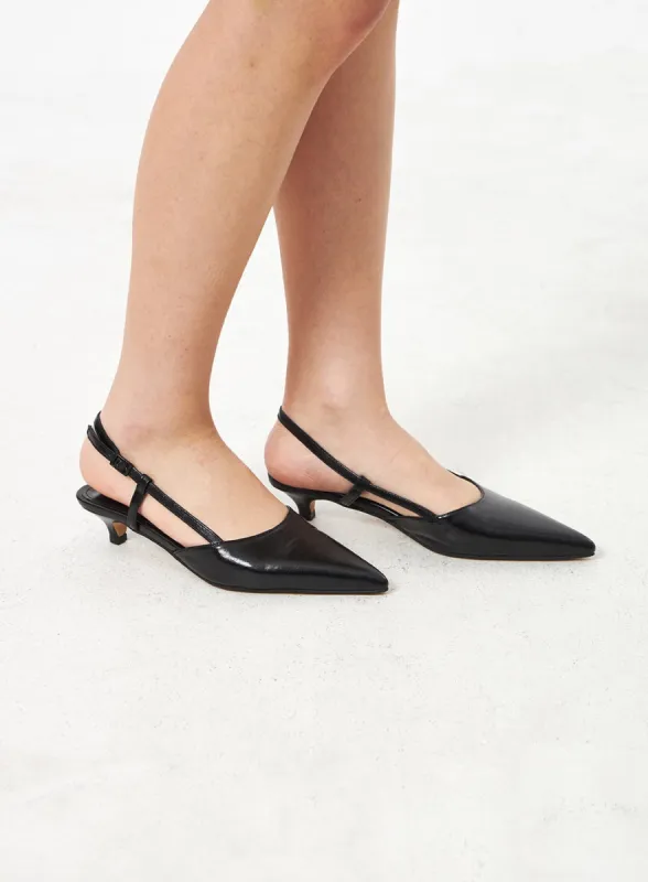 Pointed Toe Slingback Pumps CA304 sold by Lewkin