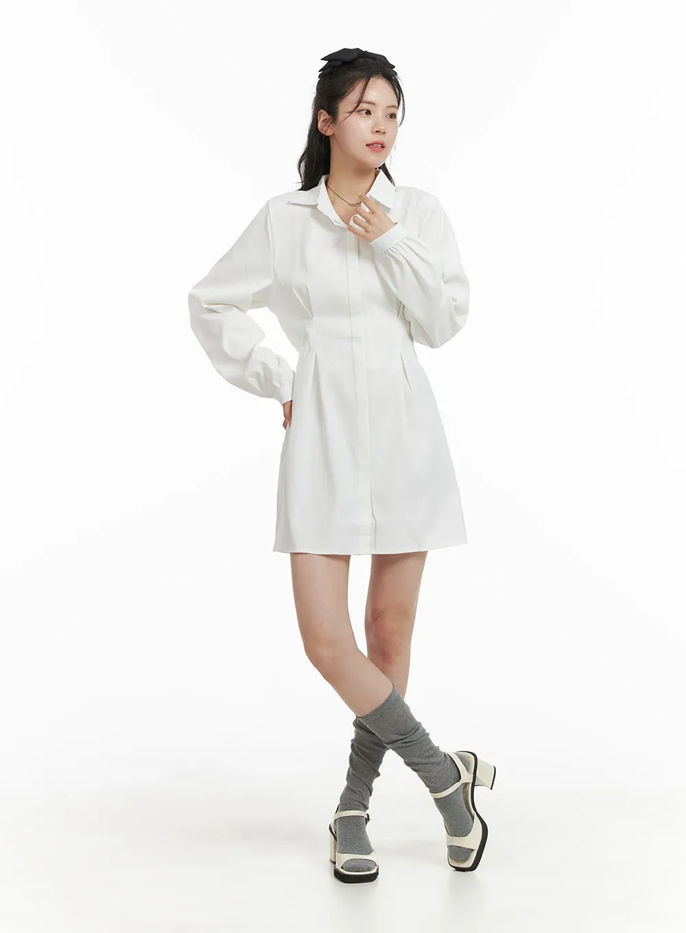 Square Open Toe Pumps OM418 sold by Lewkin product image thumbnail 4