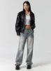 Vintage Washed Wide Jeans CS308 sold by Lewkin