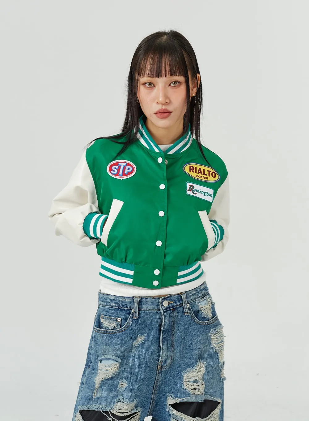 Ripped Baggy Jeans CM317 sold by Lewkin product image thumbnail 4