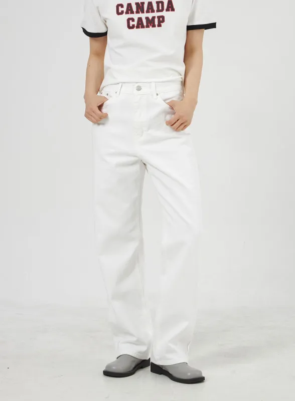 Cotton Wide Leg Pants OA307 sold by Lewkin