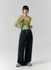 Wide Leg Indigo Jeans CS318 sold by Lewkin