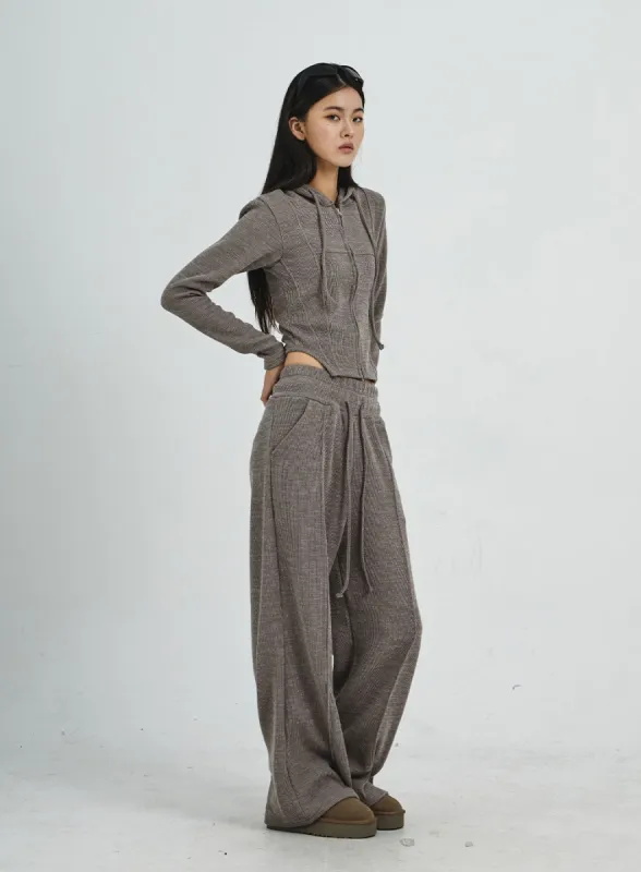 Wide Sweat Pants CD06 sold by Lewkin