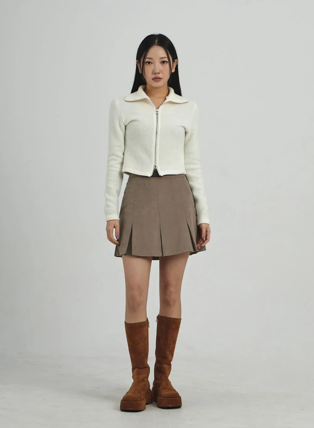 Platform Suede Knee High Boots CD08 sold by Lewkin product image thumbnail 2