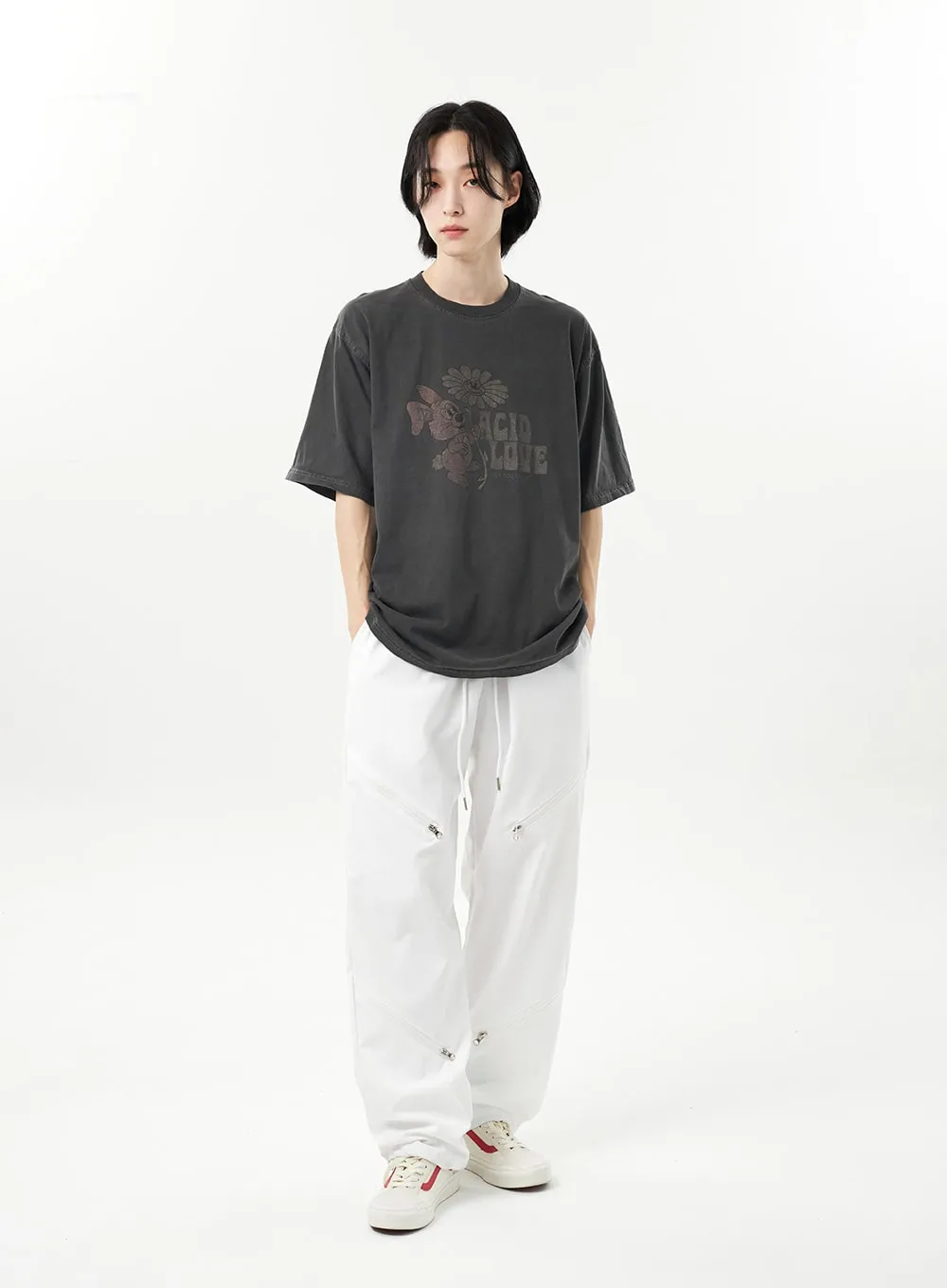 Rabbit Graphic Tee Unisex CU314 sold by Lewkin product image thumbnail 3