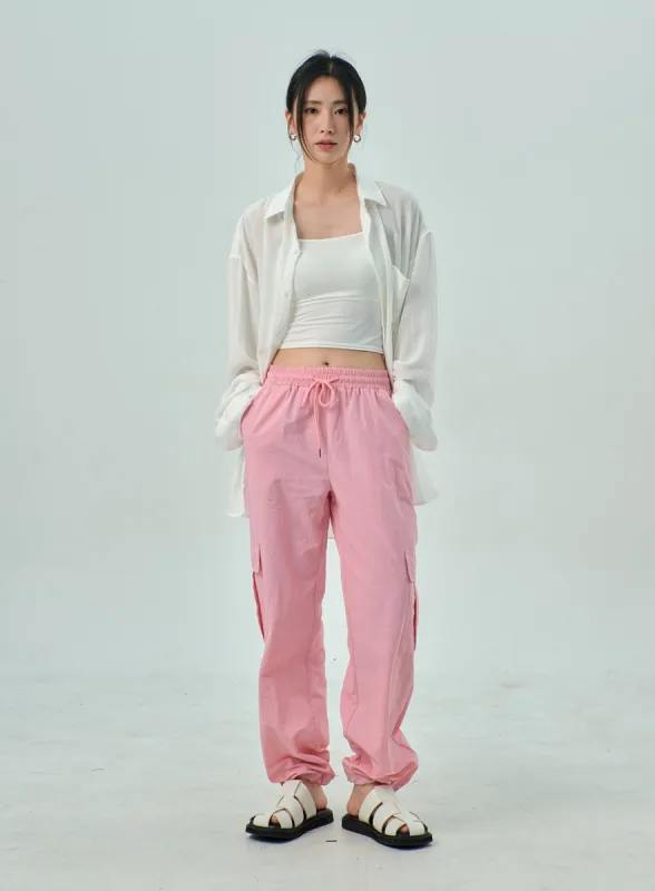 Pocket Track Pants OY310 sold by Lewkin