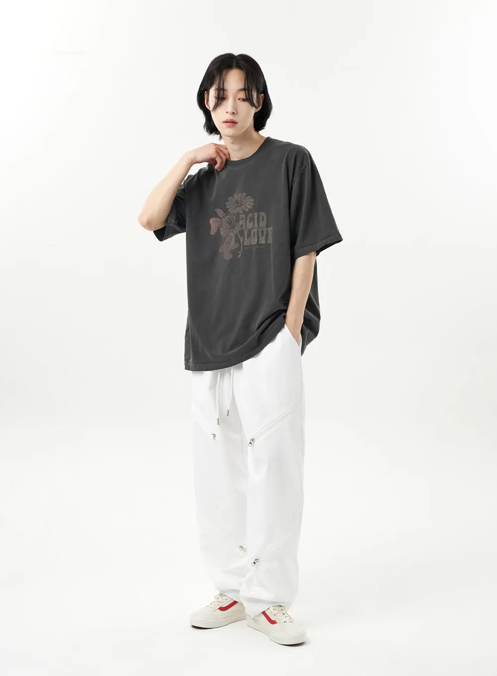 Rabbit Graphic Tee Unisex CU314 sold by Lewkin product image thumbnail 4