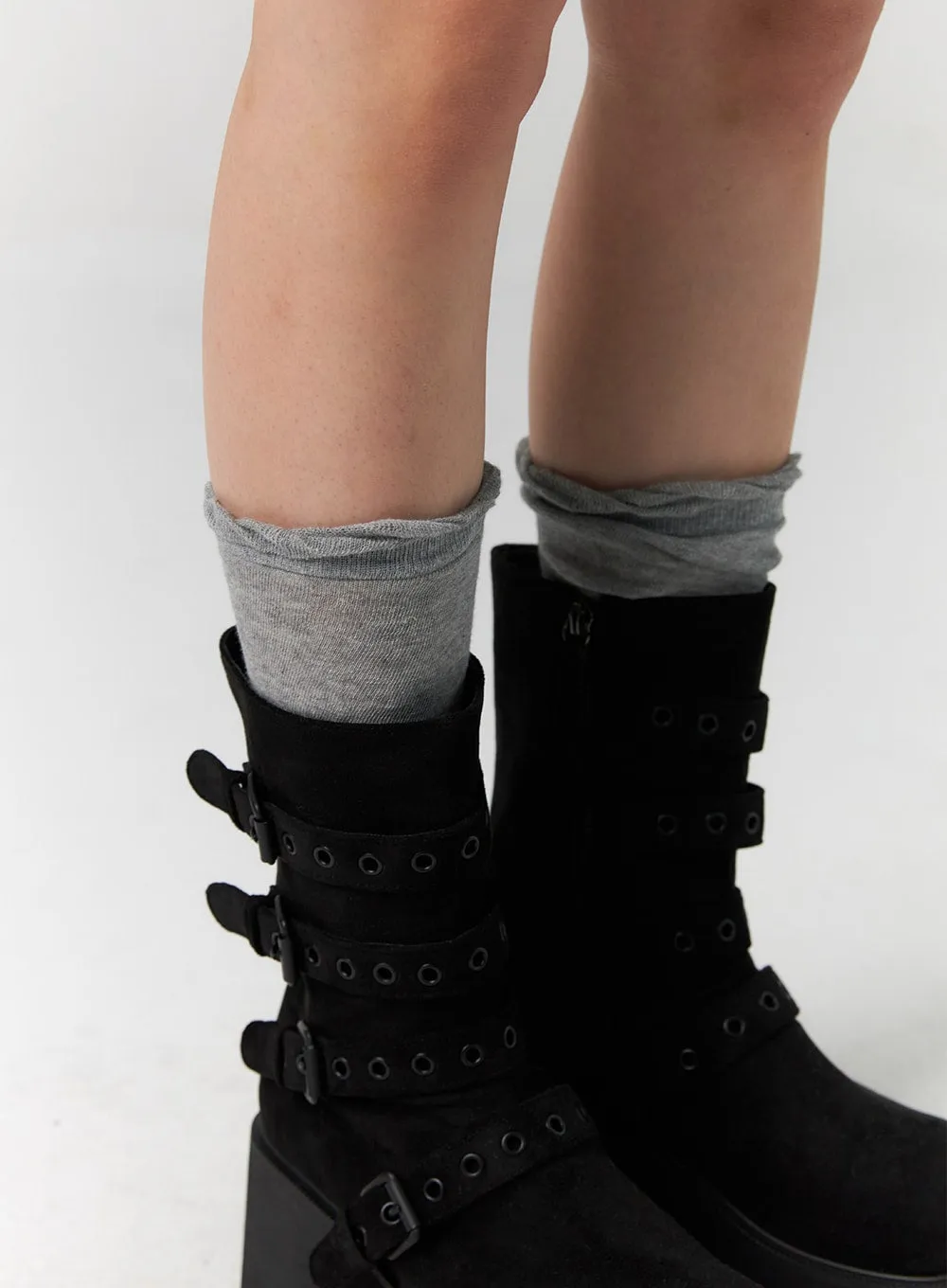 Loose Fit Knee Socks CS314 sold by Lewkin product image thumbnail 2
