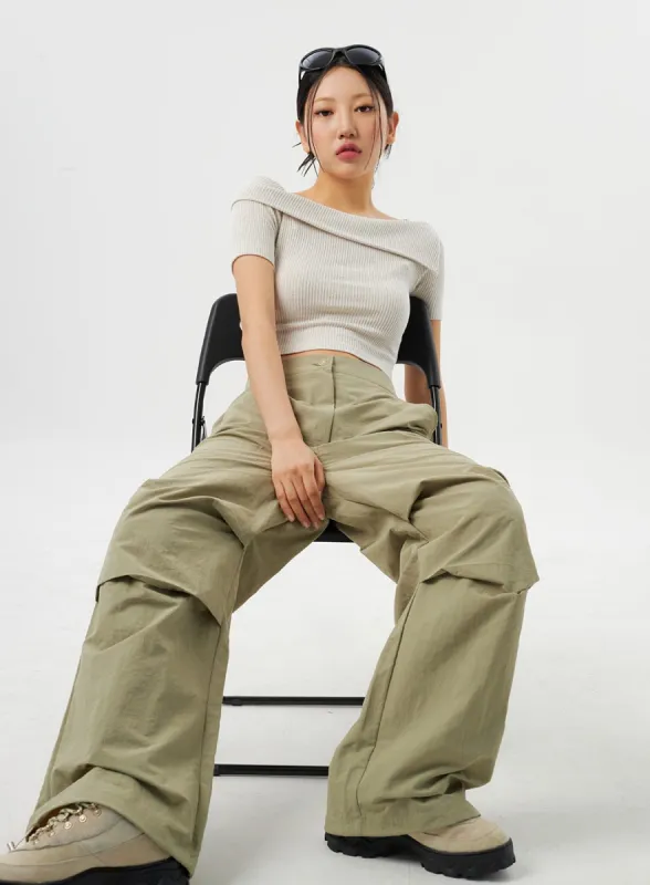 Ribbed Knit Top CY315 sold by Lewkin