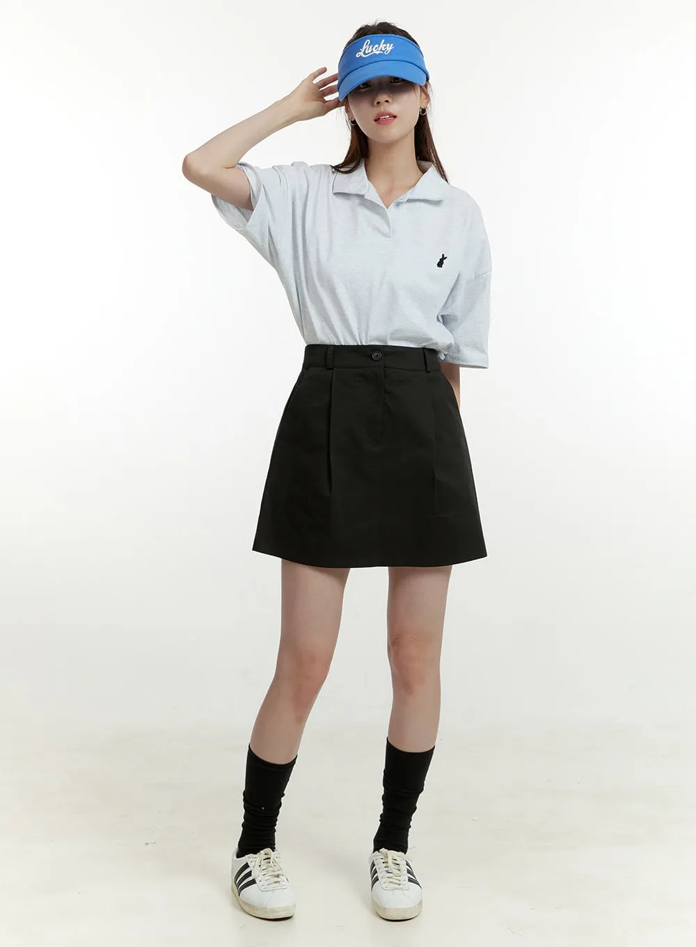 Cotton Visor OU427 sold by Lewkin product image thumbnail 4