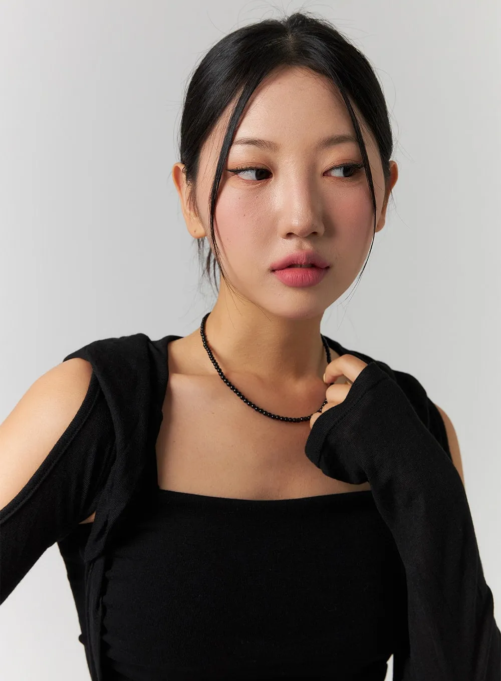 Dainty Beads Necklace CS320 sold by Lewkin product image thumbnail 3