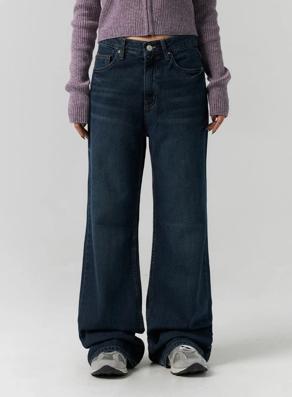 Relaxed Fit Bootcut Jeans CS318 sold by Lewkin product image thumbnail 5
