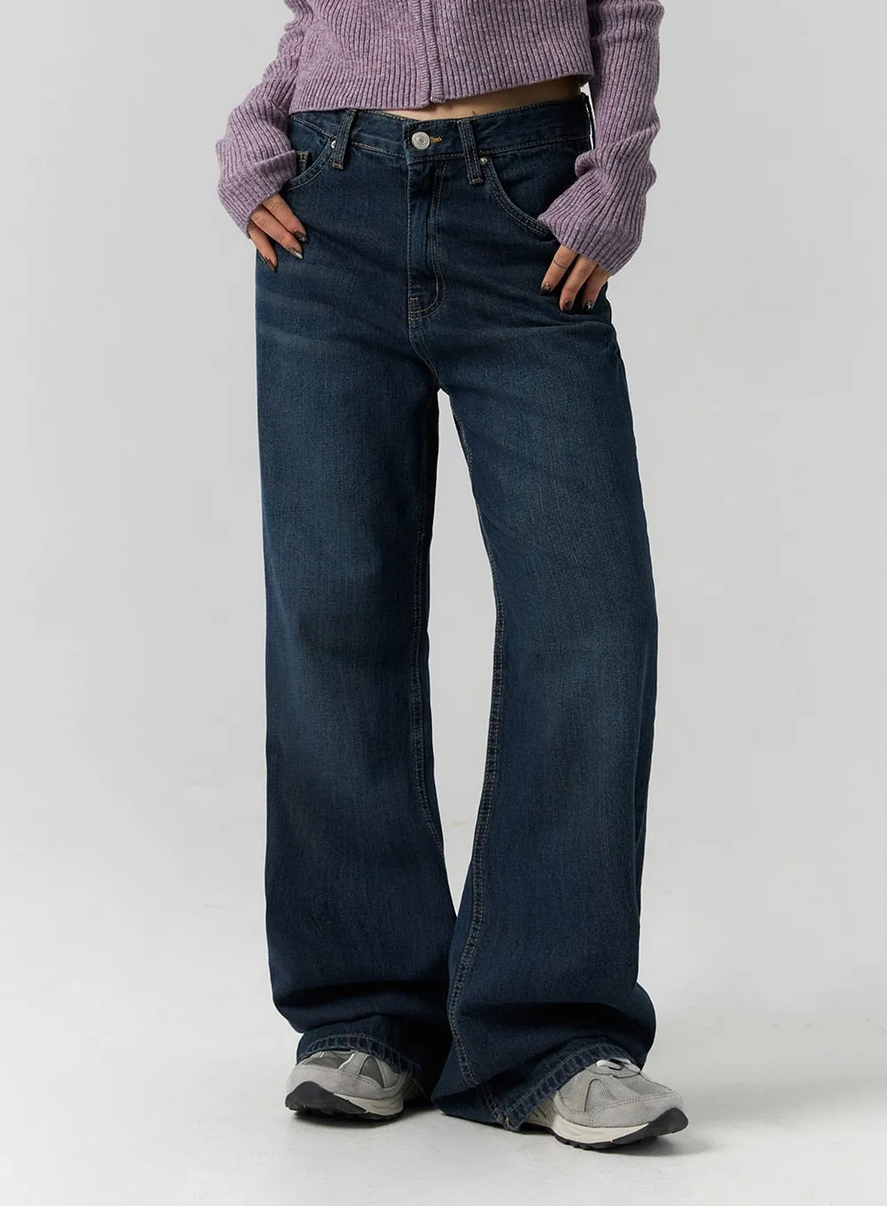 Relaxed Fit Bootcut Jeans CS318 sold by Lewkin product image thumbnail 2
