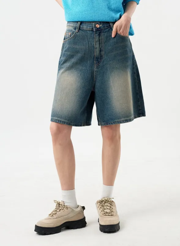 Bermuda Denim Pants CY310 sold by Lewkin