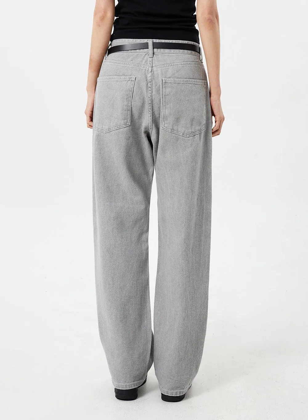 Straight Leg Cotton Pants CM308 sold by Lewkin product image thumbnail 5