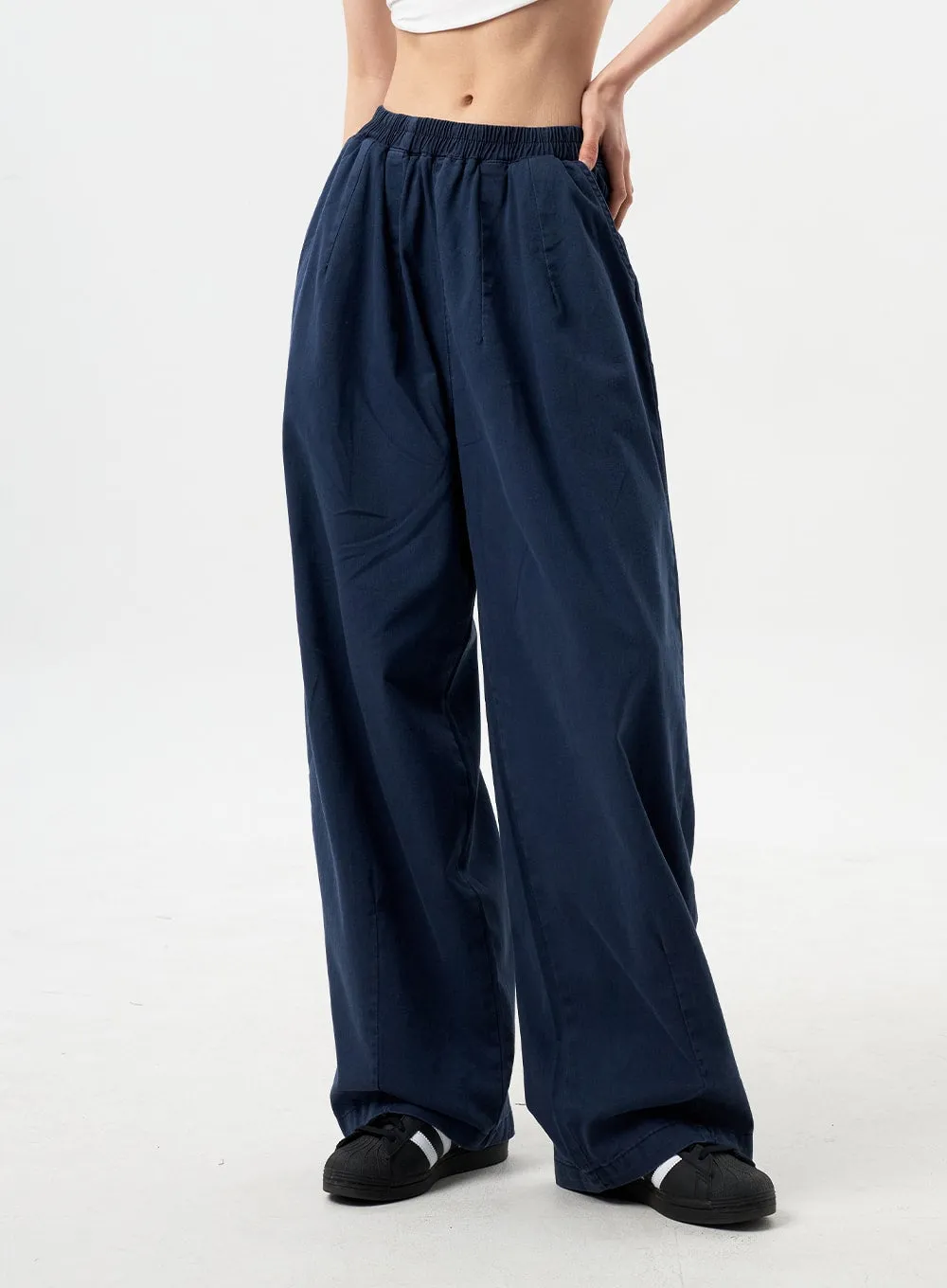 Low Rise Cotton Pants CY312 sold by Lewkin product image thumbnail 2