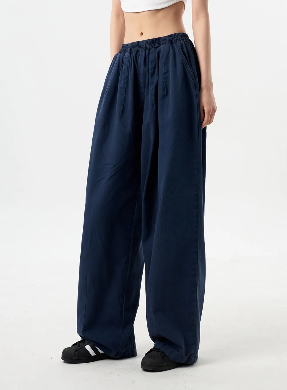 Low Rise Cotton Pants CY312 sold by Lewkin product image thumbnail 5