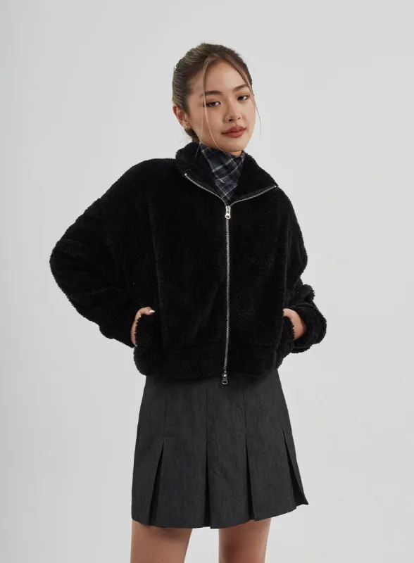 Teddy Zip Up CJ313 sold by Lewkin