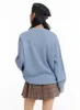 Oversized Graphic Knit Sweater OM408 sold by Lewkin